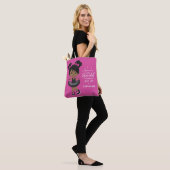 Brunette Dancer Tote Bag (Op model)