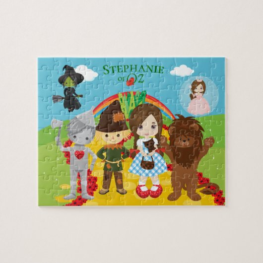 Brunette Dorothy of OZ Jigzaag Puzzle Legpuzzel (Horizontaal)