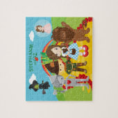 Brunette Dorothy of OZ Jigzaag Puzzle Legpuzzel (Verticaal)