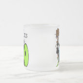 Brunette Fabulous, op 40 oktober Matglas Koffiemok (Center)