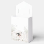 Brunette Fairy Baby shower Bedankt Bedankdoosjes (Geopend)