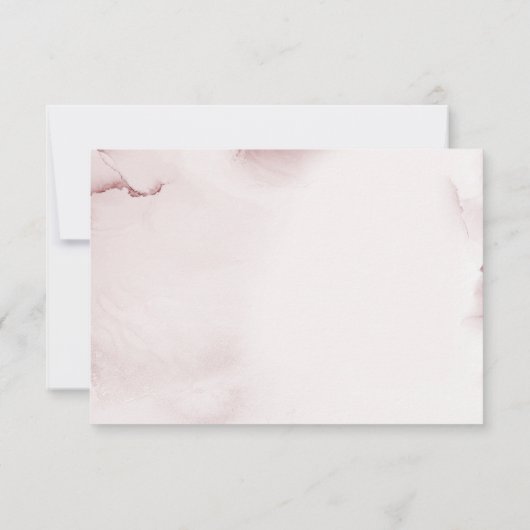 Brunette Fairy Verjaardag Enchanted Forest Bedankkaart (Achterkant)