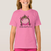Brunette Girl Kindergarten Tshirts en Gifts (Voorkant)