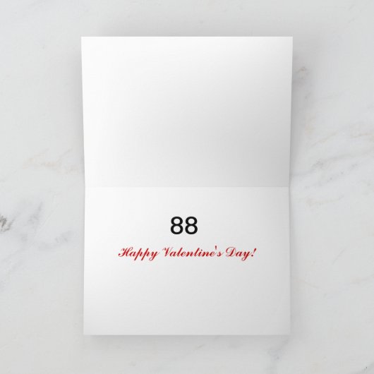 Brunette Ham Radio Pin-up Girl Smoochie Kaart (Binnen)