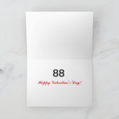 Brunette Ham Radio Pin-up Girl Smoochie Kaart (Binnen)