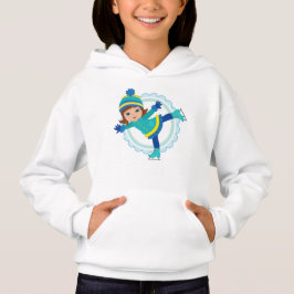 Brunette Ice Skater - Wintersport Skater