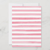 Brunette in Pink Dress Floral Pumpkins Sweet 16 Kaart (Achterkant)