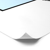 Brunette Leather Biker Chick Poster (Hoek)