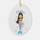 Brunette Little Mermaid Ornament (Rechts)