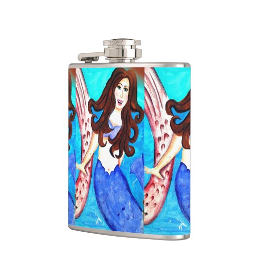 brunette mermaids kolf heupfles (Links)