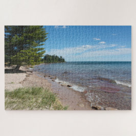 Brunette Park Oeverlijn - Lake Superior, Michigan Legpuzzel