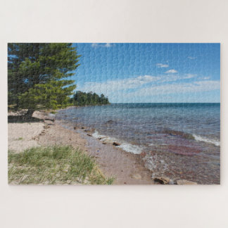 Brunette Park Oeverlijn - Lake Superior, Michigan Legpuzzel