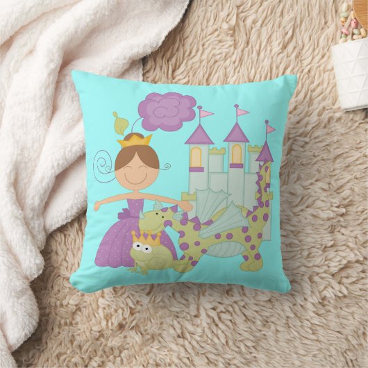 Brunette Princess Kussen (Deken)