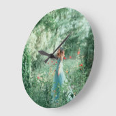 Brunette Princess: Sprookjesbos Waterverf Grote Klok (Hoek)