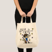 Brunette Rock Star Tote Bag (Voorkant (product))