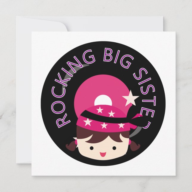 Brunette Rocking Big Sister (Voorkant)