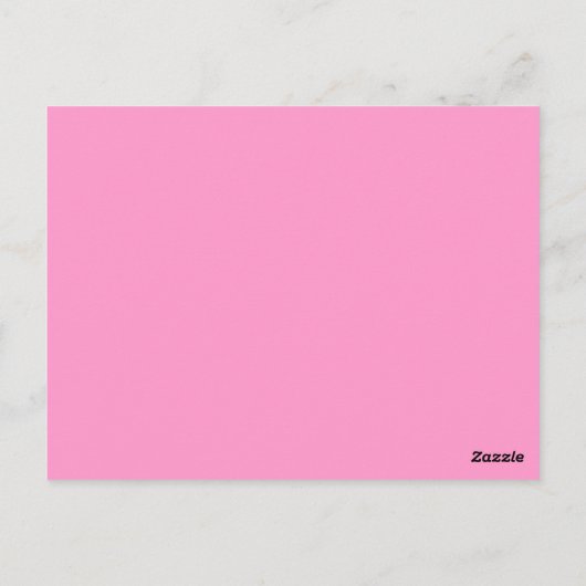 Brunette Rocking Big Sister Briefkaart (Achterkant)