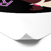 Brunette Rocking Big Sister Poster (Hoek)