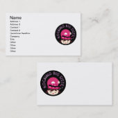 Brunette Rocking Big Sister Visitekaartje (Voorkant / Achterkant)