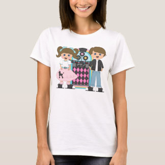 Brunette Sock Hop T-Shirt