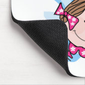 Brunette World's Best Big Sister Tshirts and Gifts Muismat (Hoek)