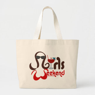 Brunettes in Bikinis - Meisjes Weekend Fun! Grote Tote Bag