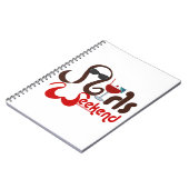 Brunettes in Bikinis - Meisjes Weekend Fun! Notitieboek (Linkerzijde)