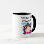 Brunettte Best Little Sister Mok (Voorkant rechts)