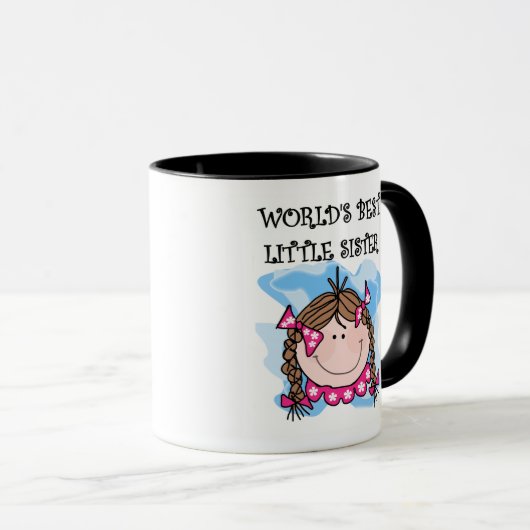 Brunettte Best Little Sister Mok (Voorkant rechts)
