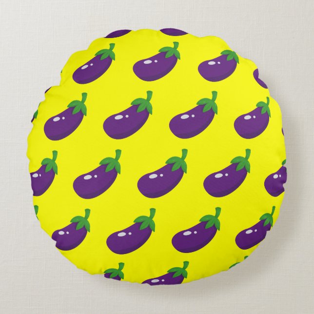 Brunġiel Rond Kussen (Voorkant)