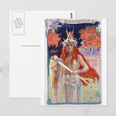 Brunhilde Briefkaart (Voorkant / Achterkant)