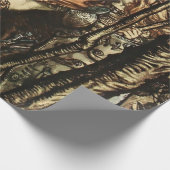 "Brunhilde Led Her Horse" door Arthur Rackham Cadeaupapier (Hoek)