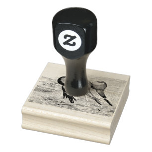 Brunner Pouter Pigeons Rubberstempel