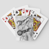 Brunner Pouter Pigeons Speelkaarten (Achterkant)