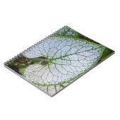 Brunnera Macrophylla Plant Leaf Floral Notitieboek (Linkerzijde)
