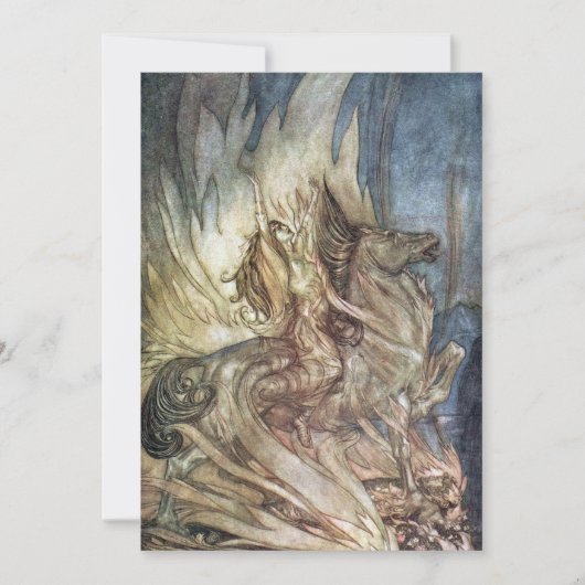 Brünnhilde en de begrafenis van Siegfried Kaart (Voorkant)