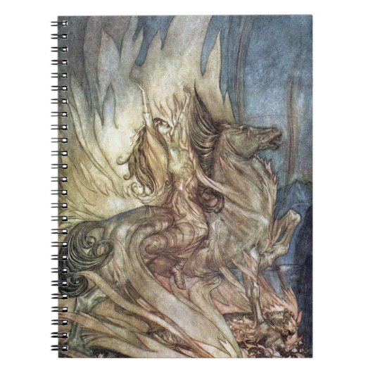 Brünnhilde en de begrafenis van Siegfried Notitieboek (Voorkant)
