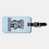 Bruno Bagagelabel (Voorkant horizontaal)