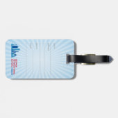 Bruno Bagagelabel (Achterkant horizontaal)