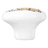 Bruno Ceramic Knob. Keramische Knop (Zijkant)