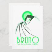 Bruno de animatieserie  kaart (Voorkant / Achterkant)