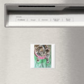 Bruno de bulldog-magneet magneet (Insitu (Vaatwasser))