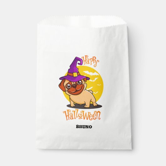 Bruno de Witchy Franse Bulldog Bedankzakje (Voorkant)