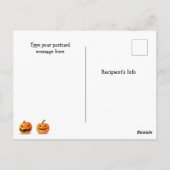 Bruno de Witchy Franse Bulldog Briefkaart (Achterkant)