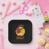 Bruno de Witchy Franse Bulldog Papieren Bordje (Feest)