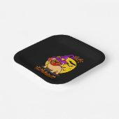 Bruno de Witchy Franse Bulldog Papieren Bordje (Gebogen)