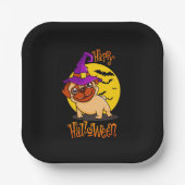 Bruno de Witchy Franse Bulldog Papieren Bordje (Voorkant)