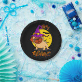 Bruno de Witchy Franse Bulldog Papieren Bordje (Feest)