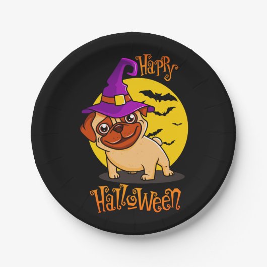 Bruno de Witchy Franse Bulldog Papieren Bordje (Voorkant)