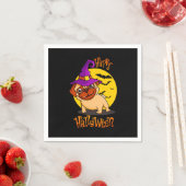 Bruno de Witchy Franse Bulldog Servet (Insitu)